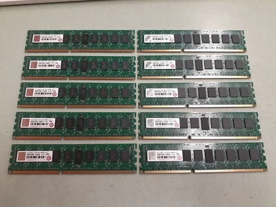 40GB (10x4GB) Transcend DDR3 1333 REG DIMM Memory - Image 1 of 3