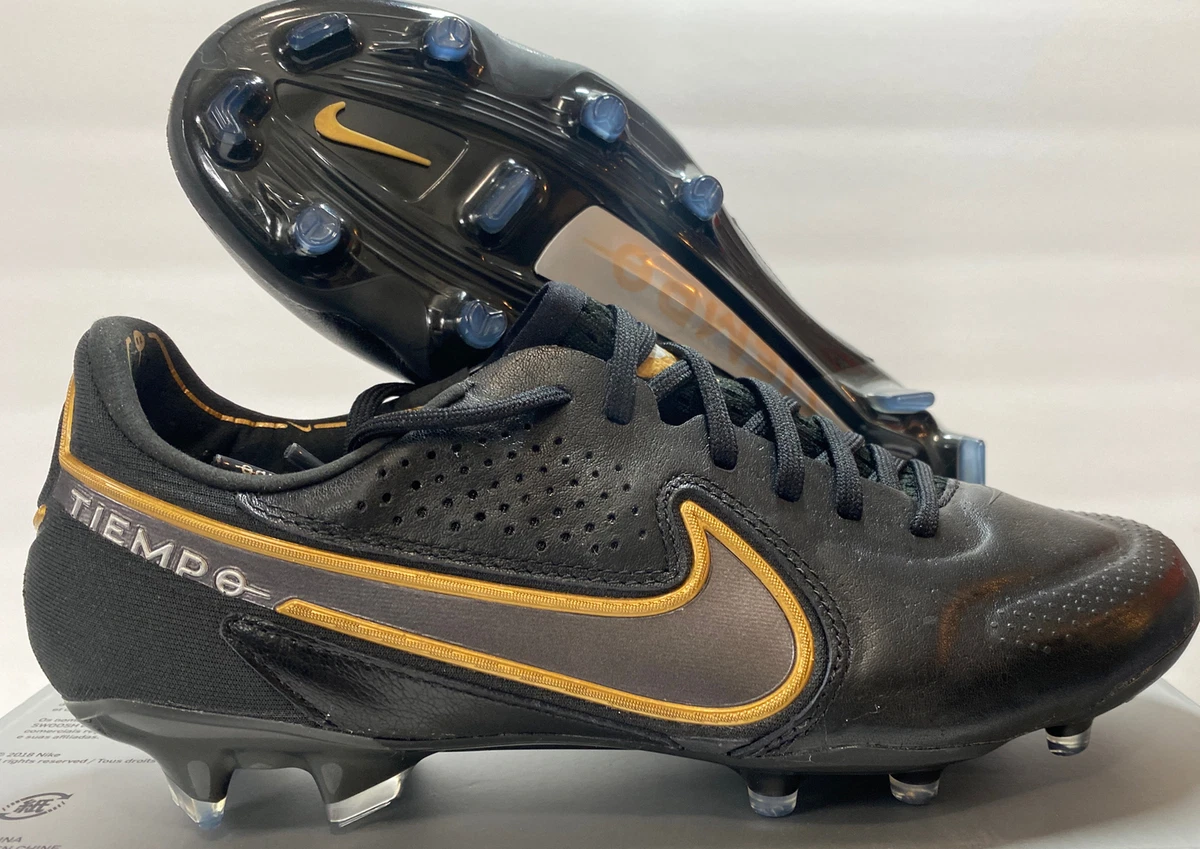 Nike Tiempo Legend 7 Elite FG Black Gold for Sale | Authenticity