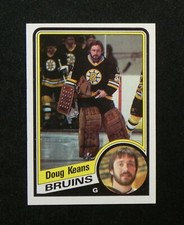 Doug Keans 1984 Topps Card #4 _ Receive Exact Card _ BOSTON BRUINS
