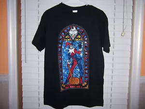 Camicia Harley Quinn nuova con etichette DC Comics Originals vetro colorato taglia media adulto - Foto 1 di 4