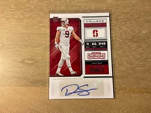 2018 Panini Contenders Draft Picks Dalton Schultz College Ticket Auto #67 - Picture 1 of 2