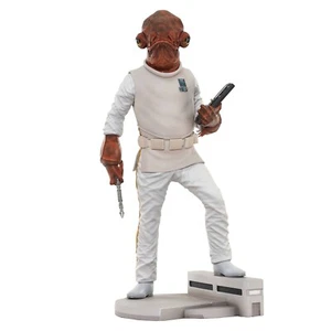 1/6 Star Wars Milestones Return of the Jedi Admiral Ackbar Statue Diamond Select - Picture 1 of 2