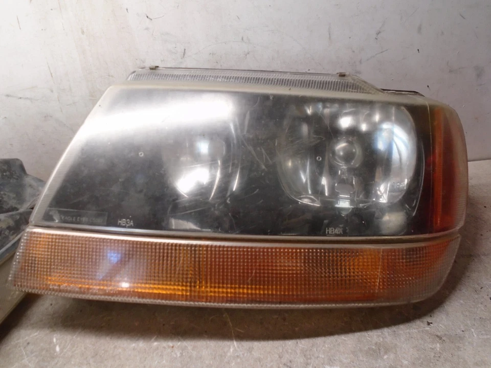 99 00 01 02 Faro lateral izquierdo del conductor Jeep Grand Cherokee Eagle Eye Foto 1 de 4