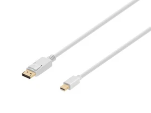 6ft 32AWG Mini DisplayPort to DisplayPort Cable, White 6007 - Picture 1 of 1
