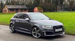 2016 65 AUDI RS3 2.5 TFSI QUATTRO S TRONIC SPORTBACK 5DR AUTOMATIC GREY FASH - Picture 1 of 18