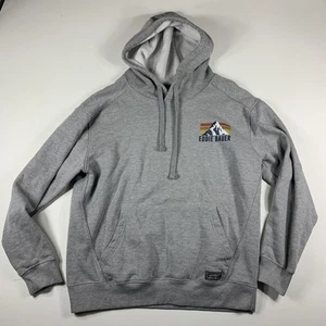 Eddie Bauer Mens Gray Hoody Sweatshirt Size Medium - Picture 1 of 6