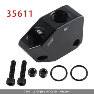 35611 LS Engine Oil Cooler Adapter - Picture 1 of 14