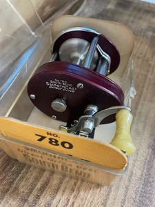 Vintage South Bend 780 Direct Drive Rolle alte Casting Angelrolle Level Winder - Bild 1 von 6
