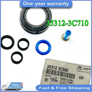 35312-3C710 Fuel Injector O-Ring Seal️ For HYUNDAI SantaFe Kia Sorento V6 K900 - Picture 1 of 4