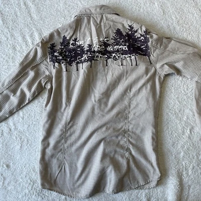 Camisa de diseñador Triple Five Soul para hombre mediana | Estampado gráfico | Ropa de calle Foto 1 de 4