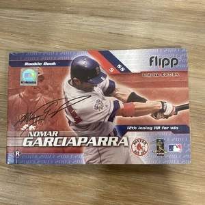 Nuevo libro de novato FLIPP edición limitada Nomar Garciaparra libro abatible sellado de fábrica - Imagen 1 de 6