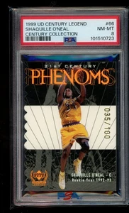 Shaquille O'Neal 1998-99 Upper Deck Legends #66 Century Collection /100 Lakers - Picture 1 of 2