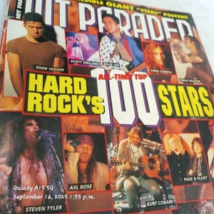 Hit Parader Magazine May 1995 Hard Rock's All-Time Top 100 Stars - Picture 1 of 4