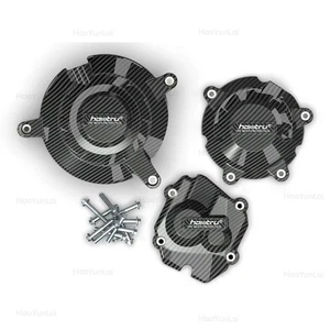 For Kawasaki Ninja ZX-10R ZX-10RR 2011-2025 Carbon Fiber Engine Protection Cover - Picture 1 of 6