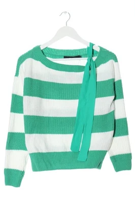 VERO MODA Jersey de punto Mujeres Jersey Talla EU 34 blanco-verde look casual - Imagen 1 de 4