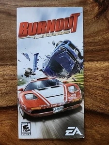 Burnout Legends (Sony PSP, 2005) Manual - Picture 1 of 2