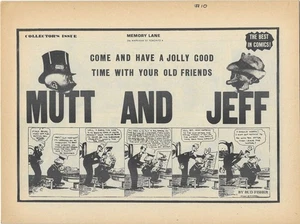 CAPTAIN GEORGE'S COMIC WORLD #10, 1969! RARE, EARLY FANZINE, MUTT AND JEFF!! - Picture 1 of 2