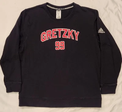 Adidas Wayne Gretzky Sudadera Negra Para Hombre 2XL NHL Hockey Foto 1 de 4