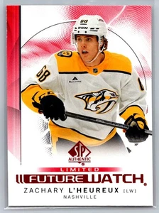 2024-25 SP Authentic #181 Zachary L'Heureux Limited Red Nashville Predators - Picture 1 of 2