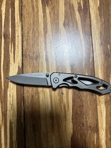 Smith & Wesson Knife CK400 Tactical Frame Lock Gray Stainless Steel Handle Blade - Picture 1 of 7