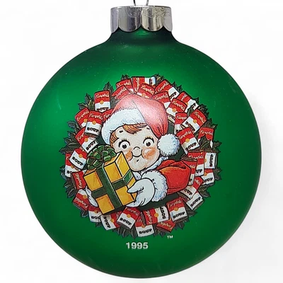 Enfeite de Natal vintage Campbell infantil 1995 edição de colecionador 3" - Imagem 1 de 4
