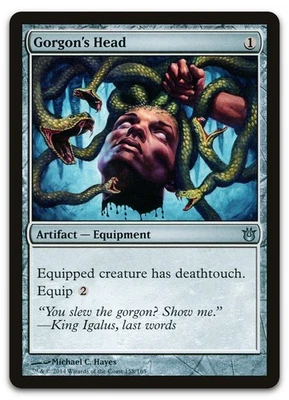 Gorgon's Head #158 (LP) Born of the Gods BNG Magic MTG - Image 1 of 2