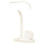 Rechargeable Desk Lamp Tri-Color With Clock Pen Holder Night Lights N2f37537