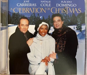 CARRERAS, COLE & DOMINGO - A Celebration Of Christmas Live CD 1996 Erato AS NEW! - Bild 1 von 2