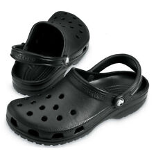 Crocs Classic Clog Unisex Slip On Women & Men Water-Friendly Sandals-Black