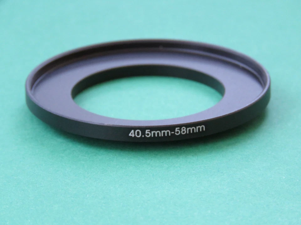 40.5mm-58mm Stepping Step Up Male-Female Filter Ring Adapter 40.5mm-58mm  - Image 1 of 2