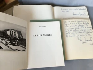 MARIE DEL FUSARO.3 Livres. Les présages - Sans Rime.../ La Visite.EO 2 dédicaces - Imagen 1 de 6