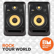 2 x KRK V6 S4 Studio Monitor V-Series Active Powered Speaker 6'' 6 Inch Pair