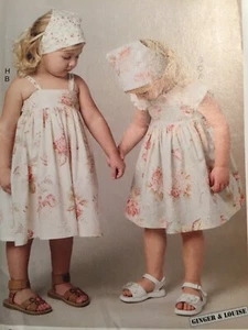 McCall's Sewing Pattern MP210 Sundress Jumper Hat Shorts Top Uncut Size 1-4 - Picture 1 of 2