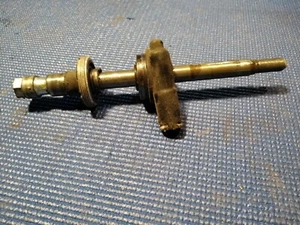 Honda 650 CB NIGHTHAWK CB650 SC Front Wheel Axle 1982 with speedo spacers OEM - Picture 1 of 6