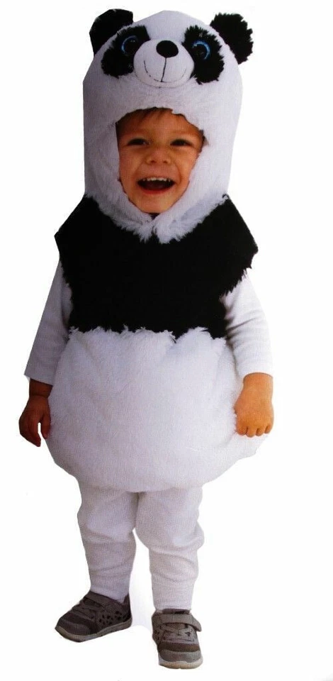 Halloween PANDA VEST Costume Infant Size 6-12 Months New - Image 1 of 1