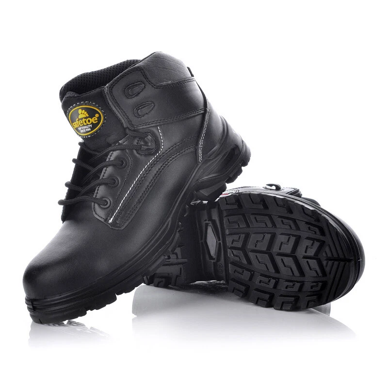M-8356 Safetoe S3 SRC Safety Metal Free Work Boots Composite Toe Leather MRP £50