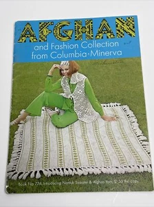 Afghan & Fashion Collection from Columbia Minerva Crochet & Knitting Pattern - Picture 1 of 8