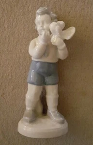Spazzacamino tedesco occidentale, statuina ragazzo porcellana Gerold bavarese - Foto 1 di 2