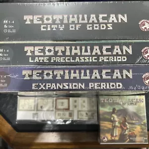 Teotihuacan: City of Gods Board Game + Multiple Expansions & Promo (New, Sealed) - Picture 1 of 11