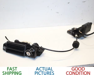 2003-2005 MERCEDES E320 W211 SEDAN TRUNK RELEASE LEVER HANDLE & LOCK OEM - Picture 1 of 8