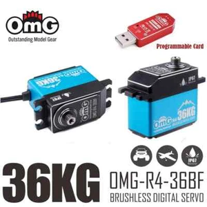 OMG-R4-36BF 36KG Burshless Servo for RC 1/8 1/10 Crawler Vehicle Ship Airplane - Picture 1 of 9