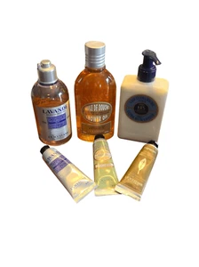 L’occitane rich body lotion shower gel shower oil hand cream moisturizing set - Picture 1 of 5