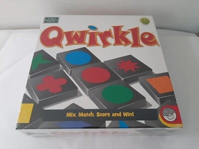 QWIRKLE BOARD GAME FUN FAMILY STRATEGY MATCHING GAME 2013 BRAND NEW-SEALED - Image 1 of 4
