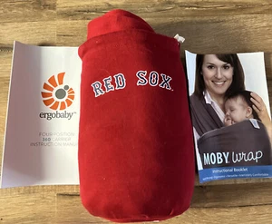 Moby Wrap MLB Edition Baby Carrier - Boston Red Sox - Red - Picture 1 of 2