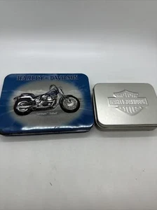 Nuevo en la caja sellada de plástico y lata Harley-Davidson Playing Cards - Imagen 1 de 9
