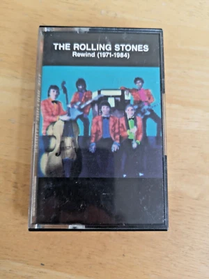 The Rolling Stones Cassette Tape Rewind 1971 - 1984 with Insert - Image 1 of 4