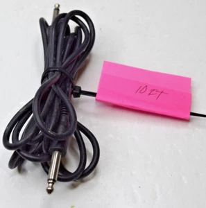 Cable de guitarra de 10 pies, 1/4" macho a macho - Imagen 1 de 4