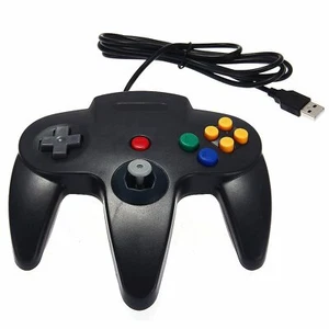 Mando Pad tipo Nintendo 64 N64 USB para PC o Mac NUEVO - Picture 1 of 1