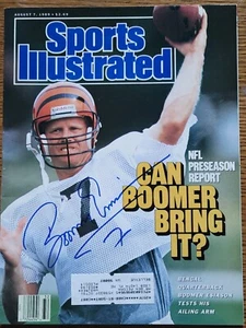 Boomer Esiason, Autographed Sports Illustrated Magazine, August 7, 1989 - Picture 1 of 4