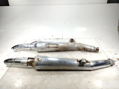 Yamaha Venture XVZ1300 1987 tubos silenciadores de escape izquierdo y derecho Foto 1 de 4